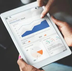 Field sales iPad CRM view