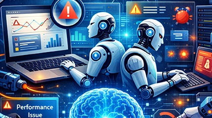 Predictive QA and software testing illustration